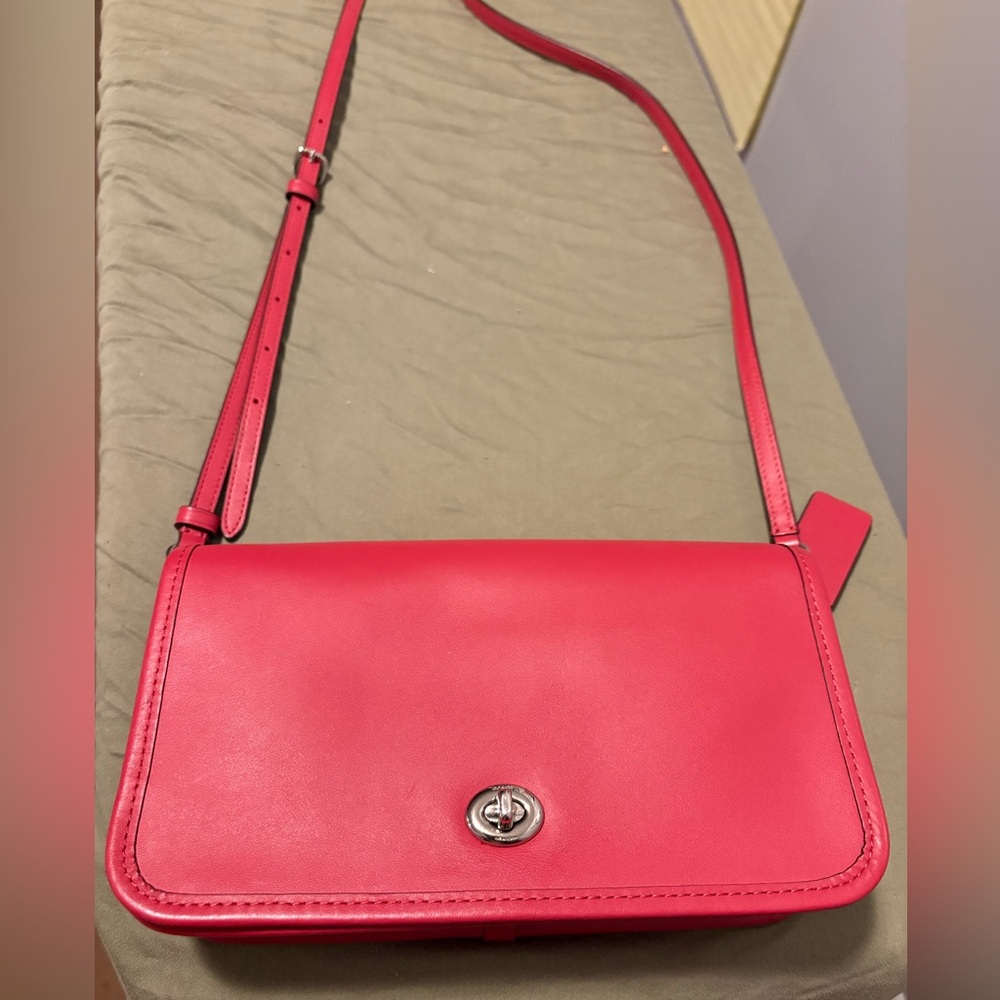 Red Coach Legacy Penny Bag
Carried twice
No marks